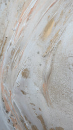 Close-up of the calm layered surface of Peace