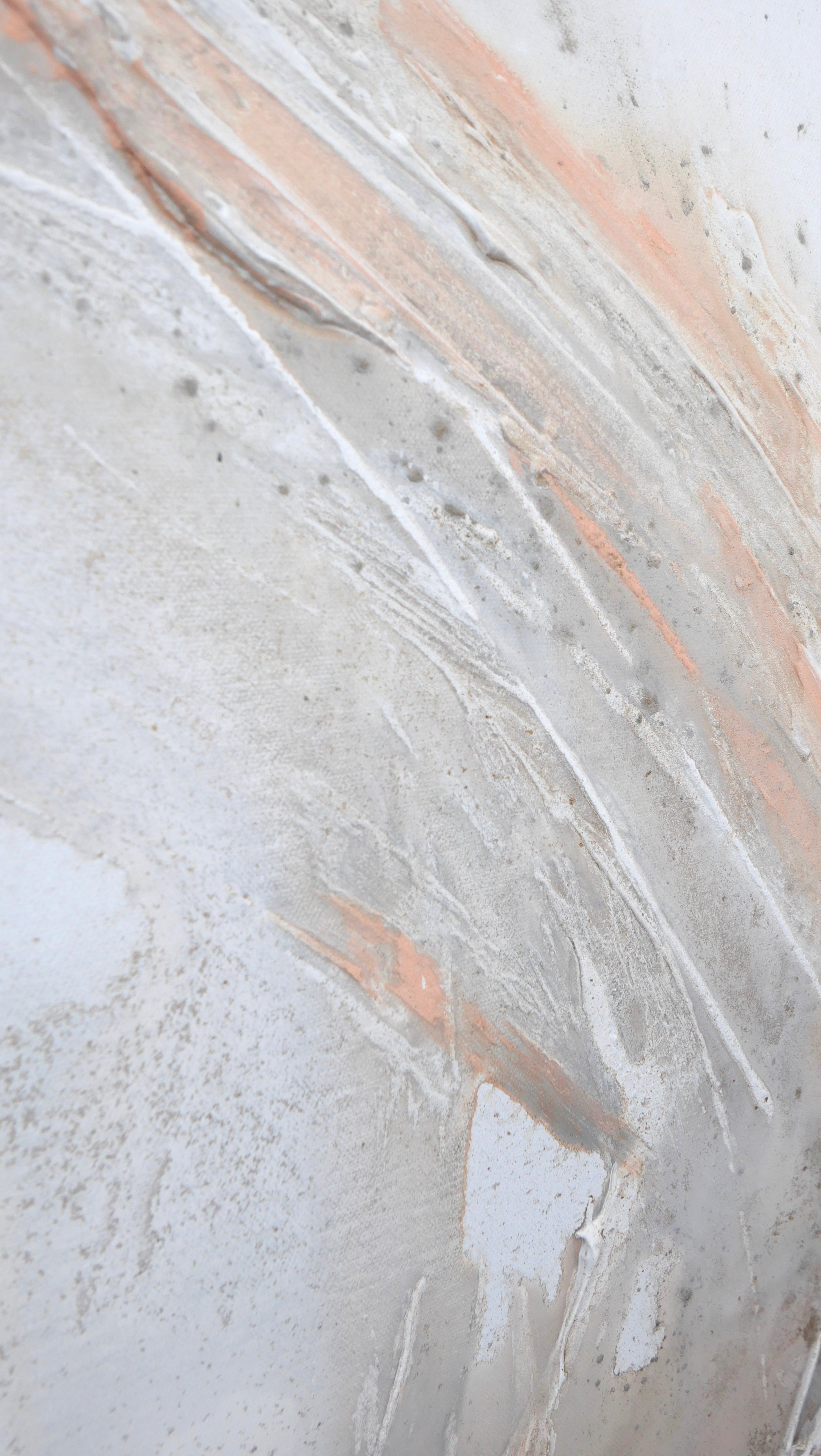 Textured ridges and the quiet centre of Peace, up close