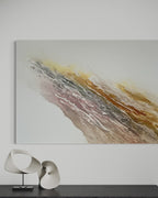 Video panning across Serenity 2 hanging on a pale wall